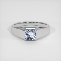 1.55 Ct. Sapphire Ring, Platinum 950 1