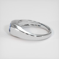 1.55 Ct. Blue Sapphire Ring, Platinum 950 4