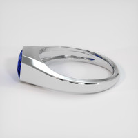 2.30 Ct. Blue Sapphire Ring, Platinum 950 4