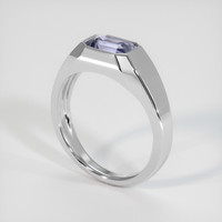 1.06 Ct. Gemstone Ring, 14K White Gold 2