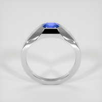 0.92 Ct. Blue Sapphire Ring, 14K White Gold 3