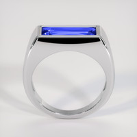 2.25 Ct. Blue Sapphire Ring, 18K White Gold 3