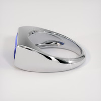 2.25 Ct. Blue Sapphire Ring, 18K White Gold 4