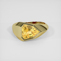 2.97 Ct. Yellow Sapphire Ring, 10K Yellow Gold 1