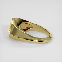 2.97 Ct. Yellow Sapphire Ring, 10K Yellow Gold 4