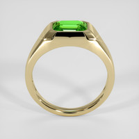 1.70 Ct. Green Tsavorite Garnet Ring, 14K Yellow Gold 3
