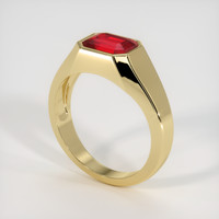 2.01 Ct. Ruby Ring, 14K Yellow Gold 2