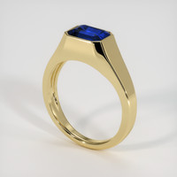 2.62 Ct. Sapphire Ring, 14K Yellow Gold 2
