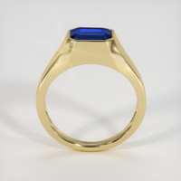 2.62 Ct. Blue Sapphire Ring, 14K Yellow Gold 3