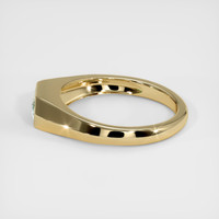 0.59 Ct. Sapphire Ring, 14K Yellow Gold 4