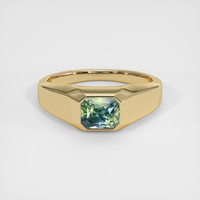 1.52 Ct. Bi Color Sapphire Ring, 14K Yellow Gold 1