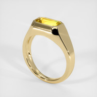 2.05 Ct. Sapphire Ring, 14K Yellow Gold 2