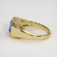 3.66 Ct. Sapphire Ring, 18K Yellow Gold 4