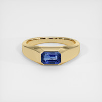 1.46 Ct. Sapphire Ring, 18K Yellow Gold 1