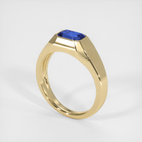 1.46 Ct. Sapphire Ring, 18K Yellow Gold 2