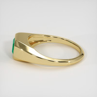 1.55 Ct. Emerald Ring, 18K Yellow Gold 4