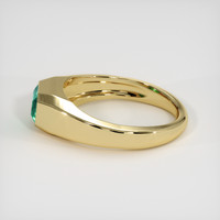 1.01 Ct. Emerald Ring, 18K Yellow Gold 4