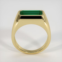 4.93 Ct. Emerald Ring, 18K Yellow Gold 3