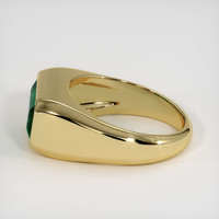 4.93 Ct. Emerald Ring, 18K Yellow Gold 4