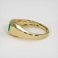 1.57 Ct. Emerald Ring, 18K Yellow Gold 4