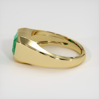 3.05 Ct. Emerald Ring, 18K Yellow Gold 4