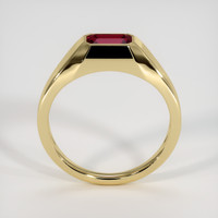 1.12 Ct. Ruby Ring, 18K Yellow Gold 3