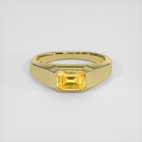 2.15 Ct. Yellow Sapphire Ring, 18K Yellow Gold 1