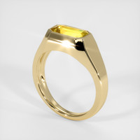 2.05 Ct. Sapphire Ring, 18K Yellow Gold 2
