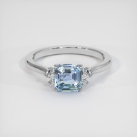 1.58 Ct. Sapphire Ring, Platinum 950 1
