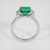 2.02 Ct. Emerald Ring, Platinum 950 3
