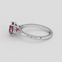 1.75 Ct. Pink Malaya Garnet Ring, Platinum 950 4