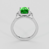 2.99 Ct. Tsavorite Garnet Ring, Platinum 950 3