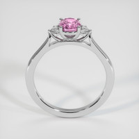 1.41 Ct. Pink Sapphire Ring, Platinum 950 3