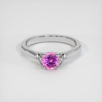 0.56 Ct. Sapphire Ring, Platinum 950 1