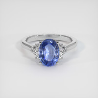 2.01 Ct. Sapphire Ring, Platinum 950 1