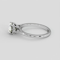 1.96 Ct. Bi Color Sapphire Ring, Platinum 950 4