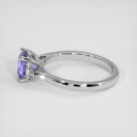 1.34 Ct. Purple Sapphire Ring, Platinum 950 4