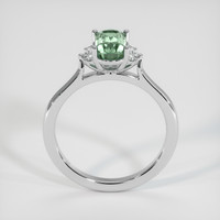 1.87 Ct. Green Sapphire Ring, Platinum 950 3