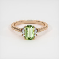 1.01 Ct. Sapphire Ring, 18K Rose Gold 1
