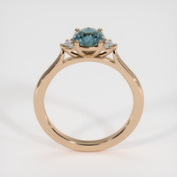 1.19 Ct. Sapphire Ring, 18K Rose Gold 3