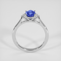 1.14 Ct. Blue Sapphire Ring, 10K White Gold 3