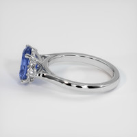 2.01 Ct. Sapphire Ring, 14K White Gold 4