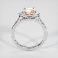 1.77 Ct. Padparadscha Sapphire Ring, 14K White Gold 3
