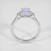 3.27 Ct. Sapphire Ring, 14K White Gold 3