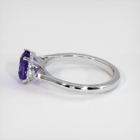 2.08 Ct. Color Change Sapphire Ring, 14K White Gold 4