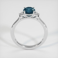 1.56 Ct. Sapphire Ring, 18K White Gold 3