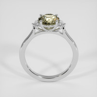 1.65 Ct. Bi Color Sapphire Ring, 18K White Gold 3