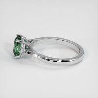 2.00 Ct. Bi Color Sapphire Ring, 18K White Gold 4