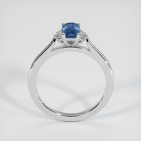 0.66 Ct. Sapphire Ring, 18K White Gold 3