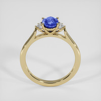 1.14 Ct. Blue Sapphire Ring, 10K Yellow Gold 3